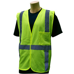 Bco Safety Vest/ Class 2/ Velcro/ L/Xl
