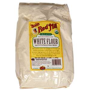 Bob's Organic Unbleached White Flour ( 4x5lb)