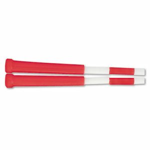 Segmented Plastic Jump Rope, 7ft, Red/White