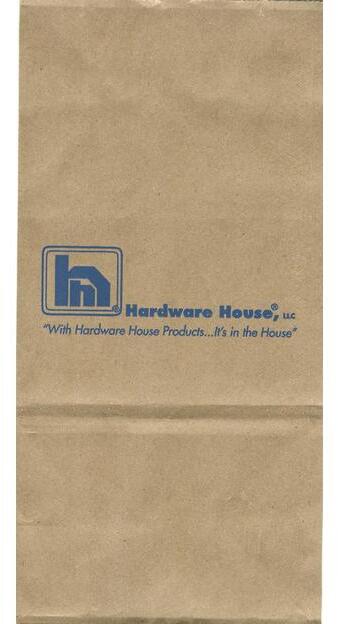 6# HARDWARE HOUSE NAIL BAG