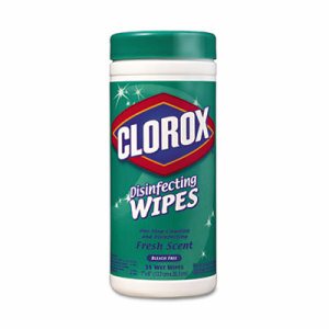 Disinfecting Wipes, 7 x 8, Fresh Scent, 75/Canister