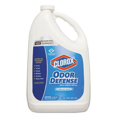 Commercial Solutions Odor Defense Air/Fabric Spray, Clean Air Scent,1gal Bottle
