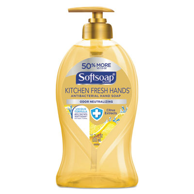 Antibacterial Hand Soap, Citrus, 11 1/4 oz Pump Bottle