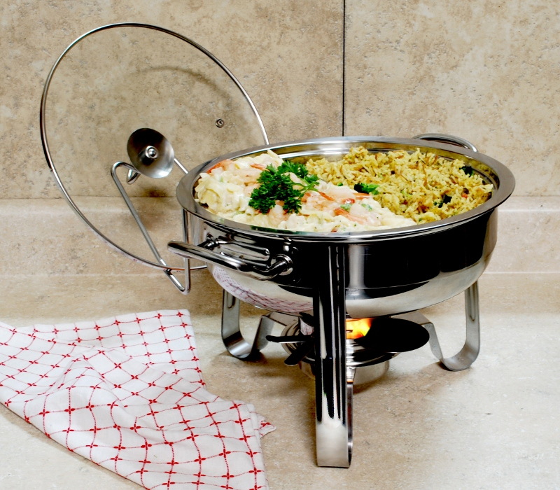COOKPRO 583 STAINLESS STEEL CHAFING DISH 4QT