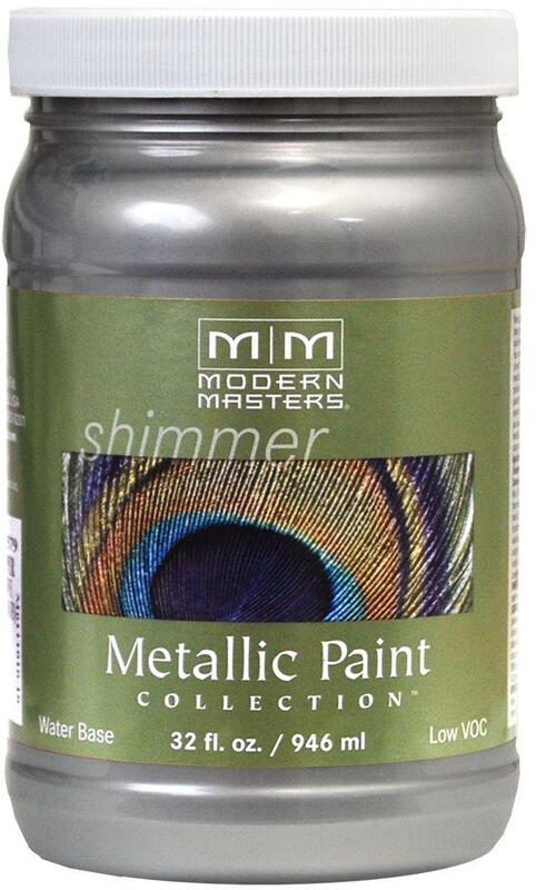 ME591-32 32Oz Platinum Metallic Paint