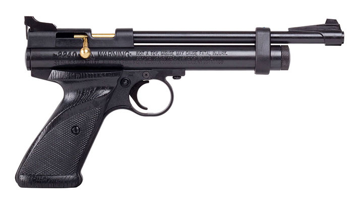 Crosman 2240 (Black)CO2 Powered Bolt-Action Single Shot Air Pistol
