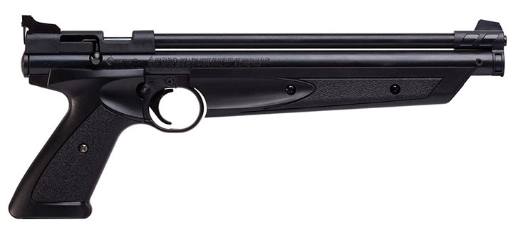 Crosman  .177 American Classic (Black)Variable Pump Single-Shot Air Pistol