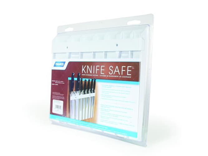 Knife Safe, White, 9 X 11 X 5/8
