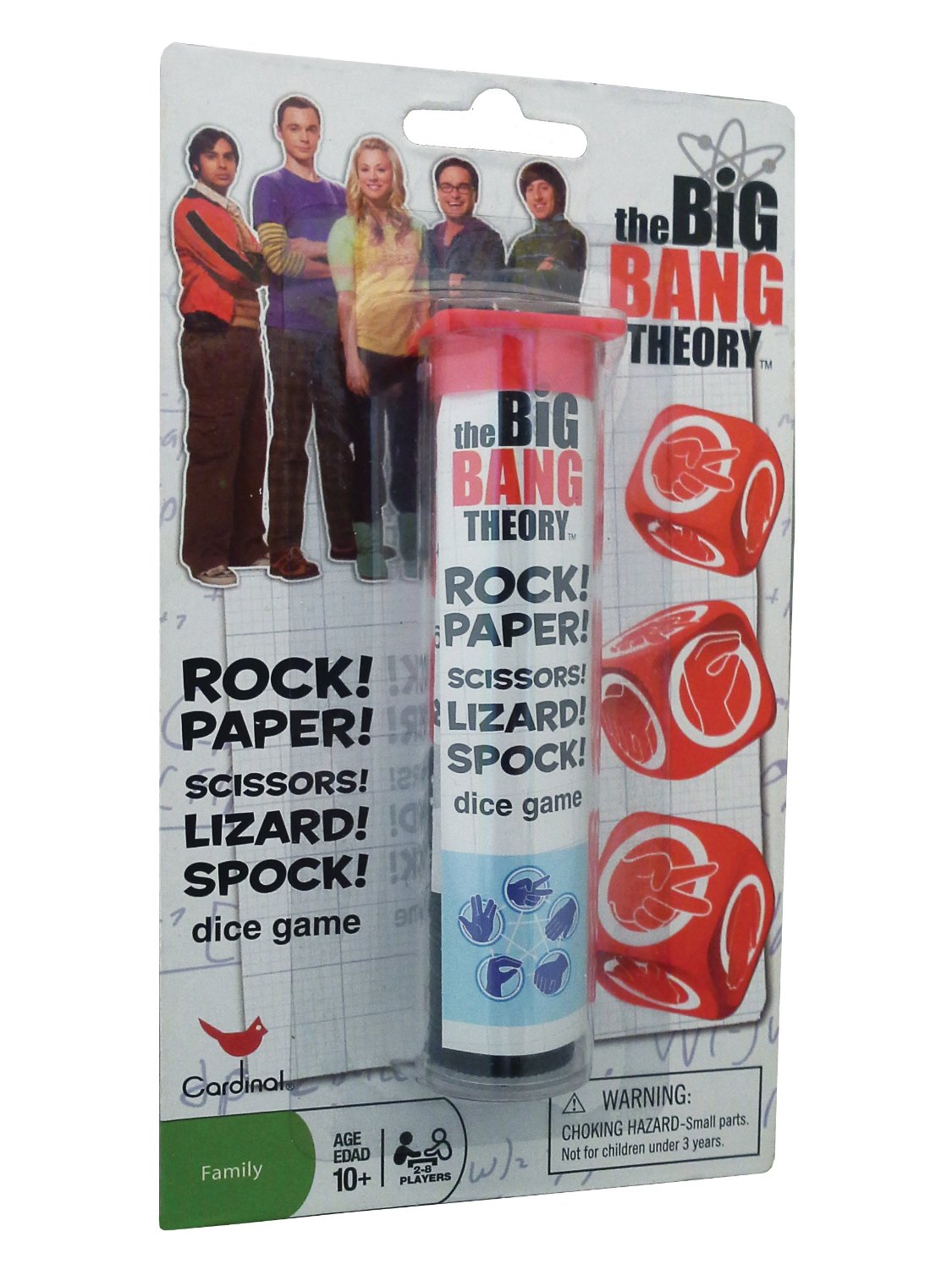 The Big Bang Theory Rock Paper Scissors Dice Game
