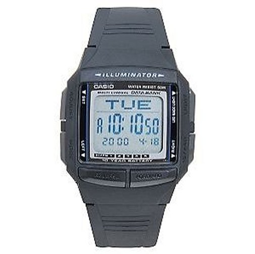 CASIO DATABANK 50M WATER RES. LED LIGHT