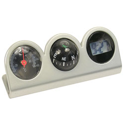 COMPASS/CLOCK/THERMOMETER COMBO