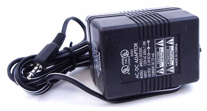 120V AC WALL CHARGER 60 HZ 7.8W IN - OUTPUT 5.8VDC