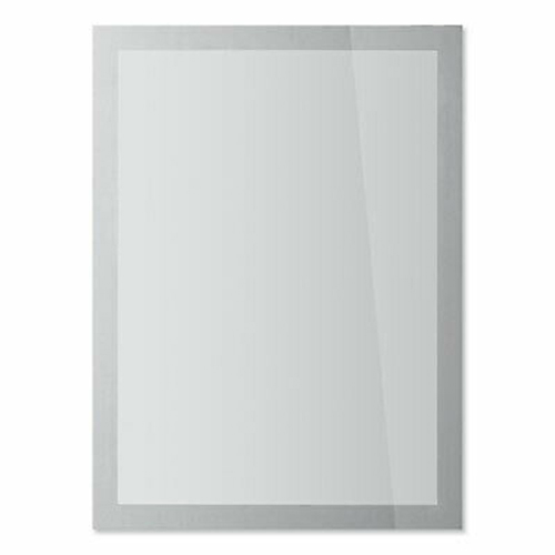 DURAFRAME SUN Sign Holder, 8.5 x 11, Silver Frame, 2/Pack