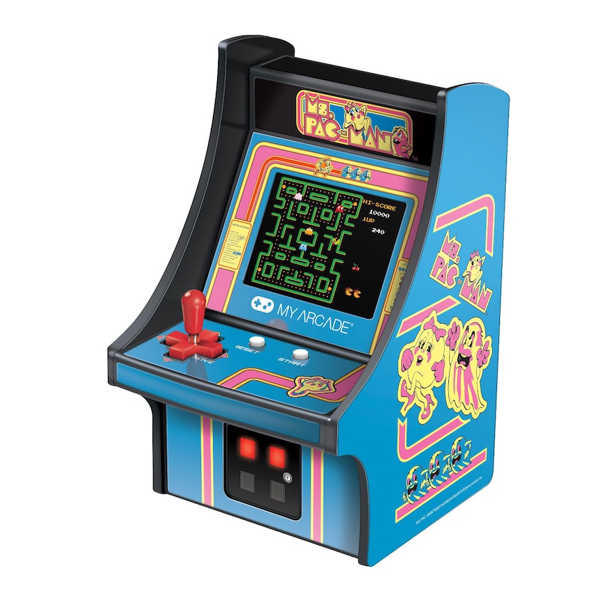 6.75in RETRO MS. PAC-MAN MICRO PLAYER
