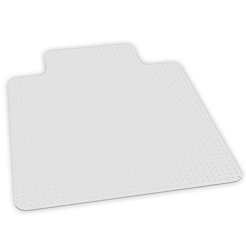 45 x 53 Lip Chair Mat, Task Series AnchorBar for Carpet up to 1/4"