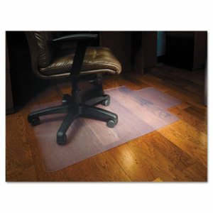 45x53 Lip Chair Mat, Economy Series for Hard Floors