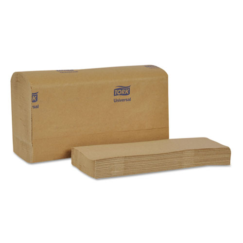 Universal Multifold Hand Towel, 9.13 x 9.5, Natural, 250/Pack,16 Packs/Carton