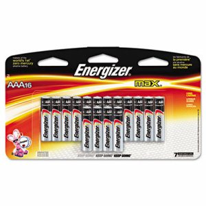 MAX Alkaline Batteries, AAA, 16 Batteries/Pack
