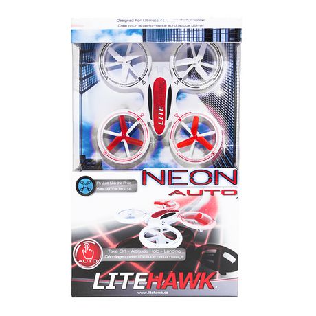 LiteHawk Neon Auto Quadcopter