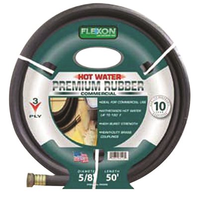 COMMERCIAL PREMIUM RUBBER HOSE 5/8 IN. X 25 FT.