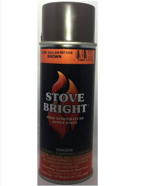 Stove Bright Goldenfire Brown High Temperature Stove Paint - 1A62H830