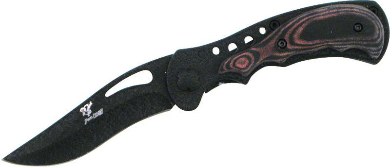15-138RM 4 IN. BLACK/RED KNIFE