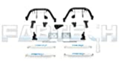 (KIT) 8IN MULTIPLE FRT SHK SYS W/ PERF SHKS 08-10 FORD F250/350 4WD