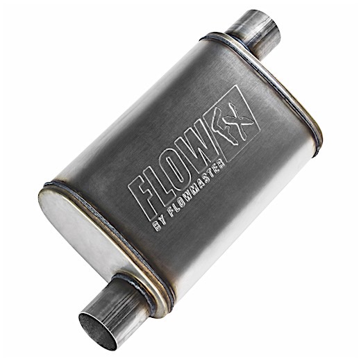 2.50IN (OFFSET IN/OFFSET OUT)  FLOW FX MUFFLER