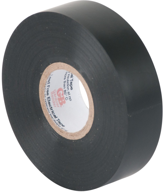 GTP-607P 3/4 In. X60 Ft. Black Tape