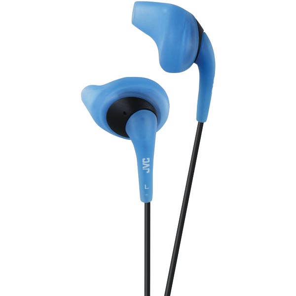 JVC HAEN10-A-K Gumy Sport Earbuds (Blue)