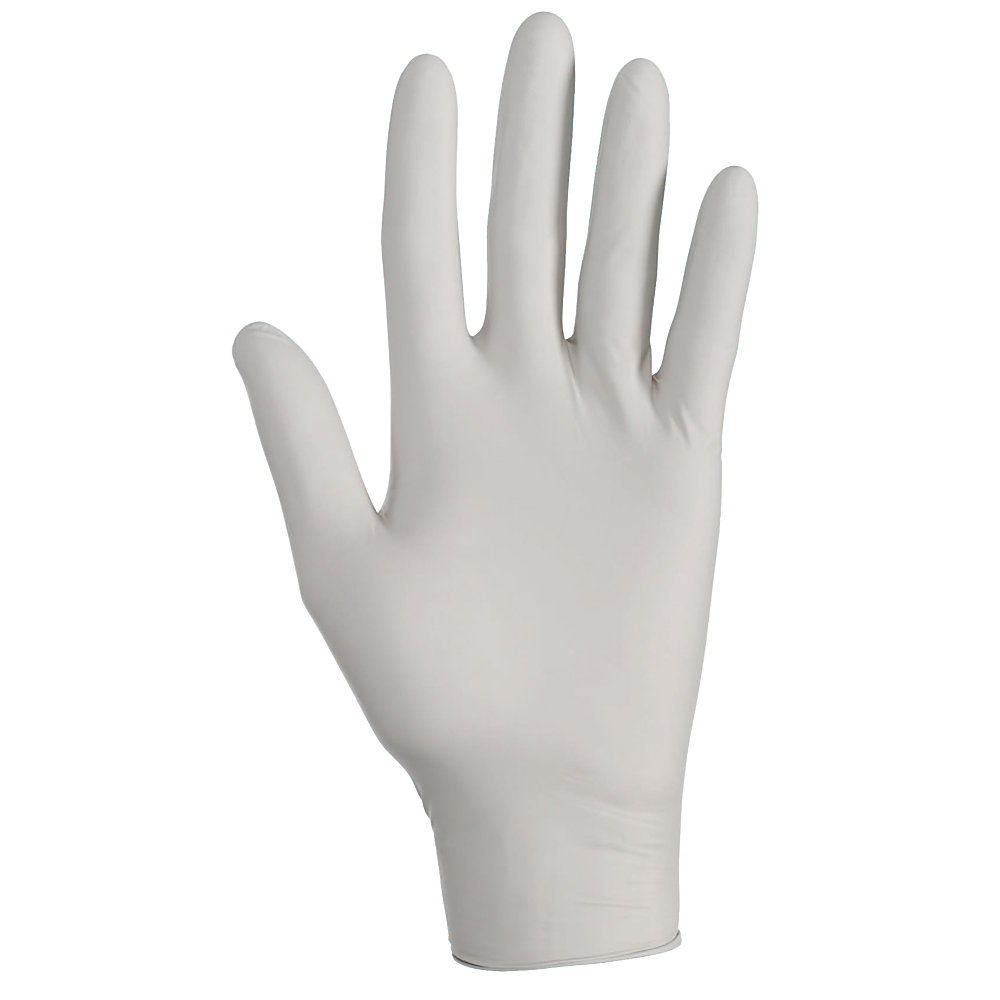 G10 Nitrile Gloves, 250 mm Length, Large, Gray