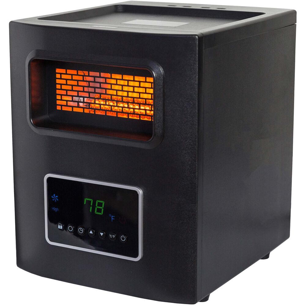4-wrapped Element Infrared Heater w/USB Charging