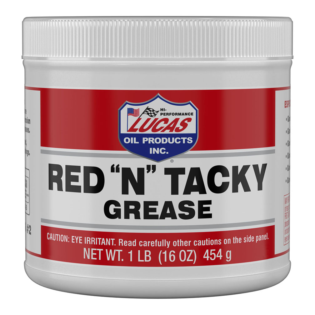 Lucas Oil Red N Tacky Grease 1lb Tub