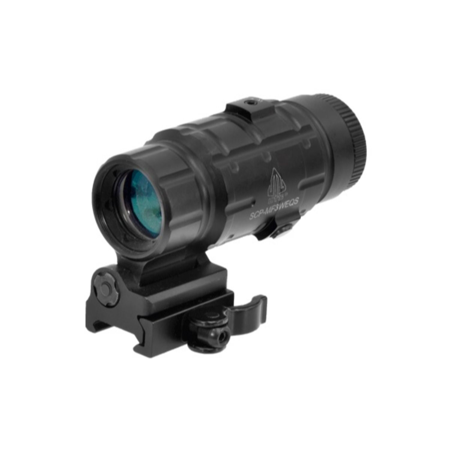 Leapers UTG 3X Mag w Flip-to-side QD Mount w E Adjustable