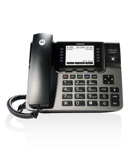 Unison 1-4 Line Corded/Cordless System, Cordless Desk Phone