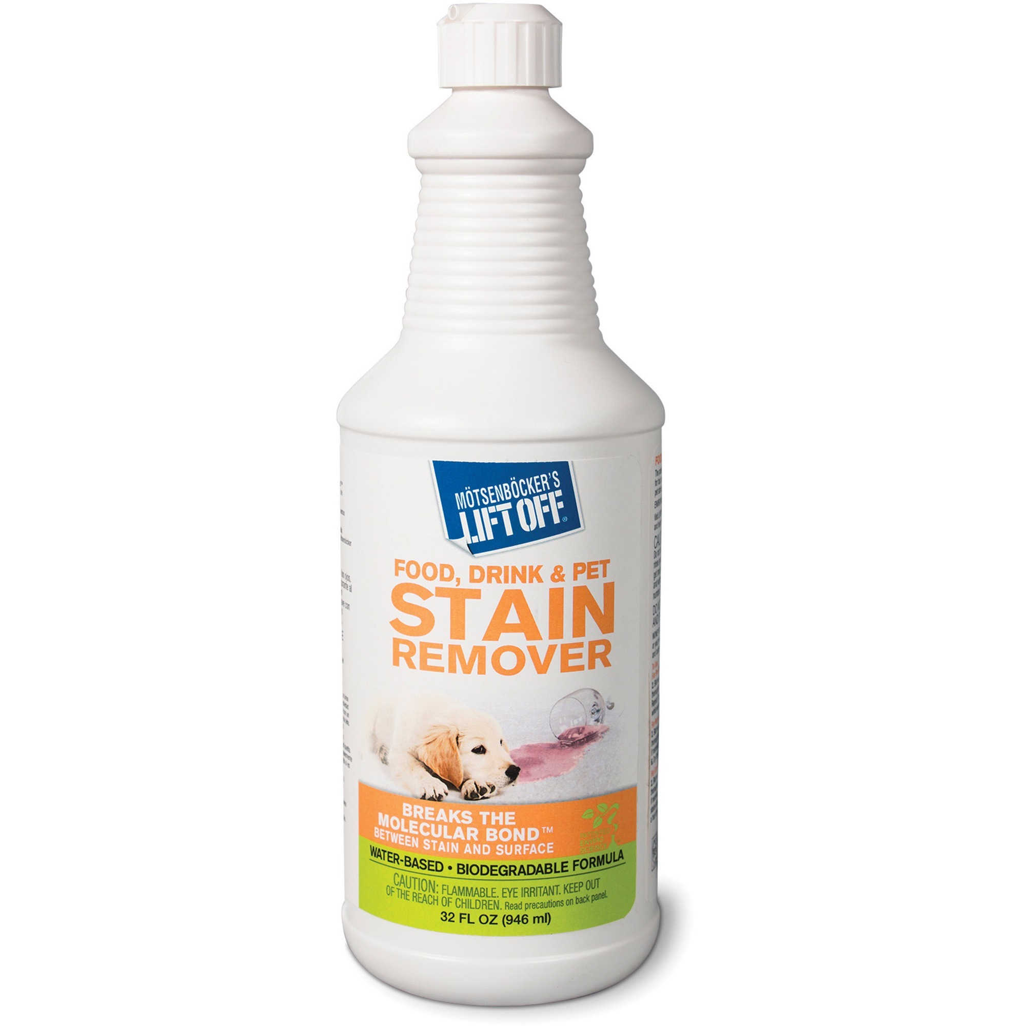 Food/Beverage/Protein Stain Remover, 32oz Pour Bottle