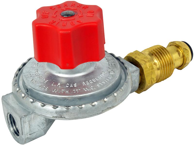 Mr. Heater 1/4" 1-20 PSI High Pressure Propane Gas Regulator with POL Fitting
