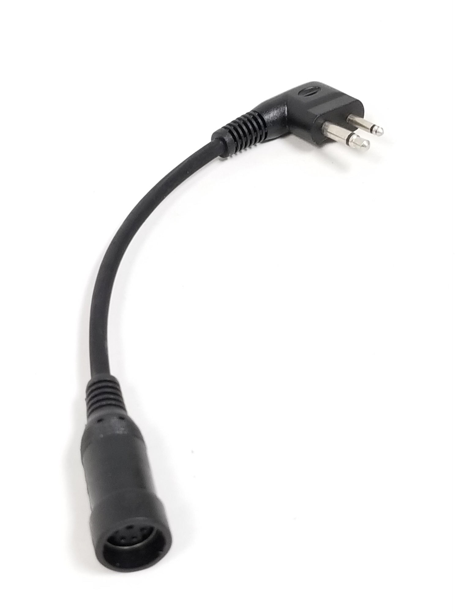 2-WAY RADIO ADAPTER CABLE W/2 PRONG FOR MOTOROLA