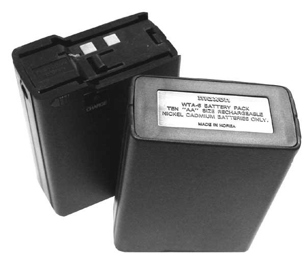 MAXON -  REPLACEMENT 10 CELL NICKLE CADIUM BATTERY PACK FOR 27SP  & OTHER HANDHELD RADIOS