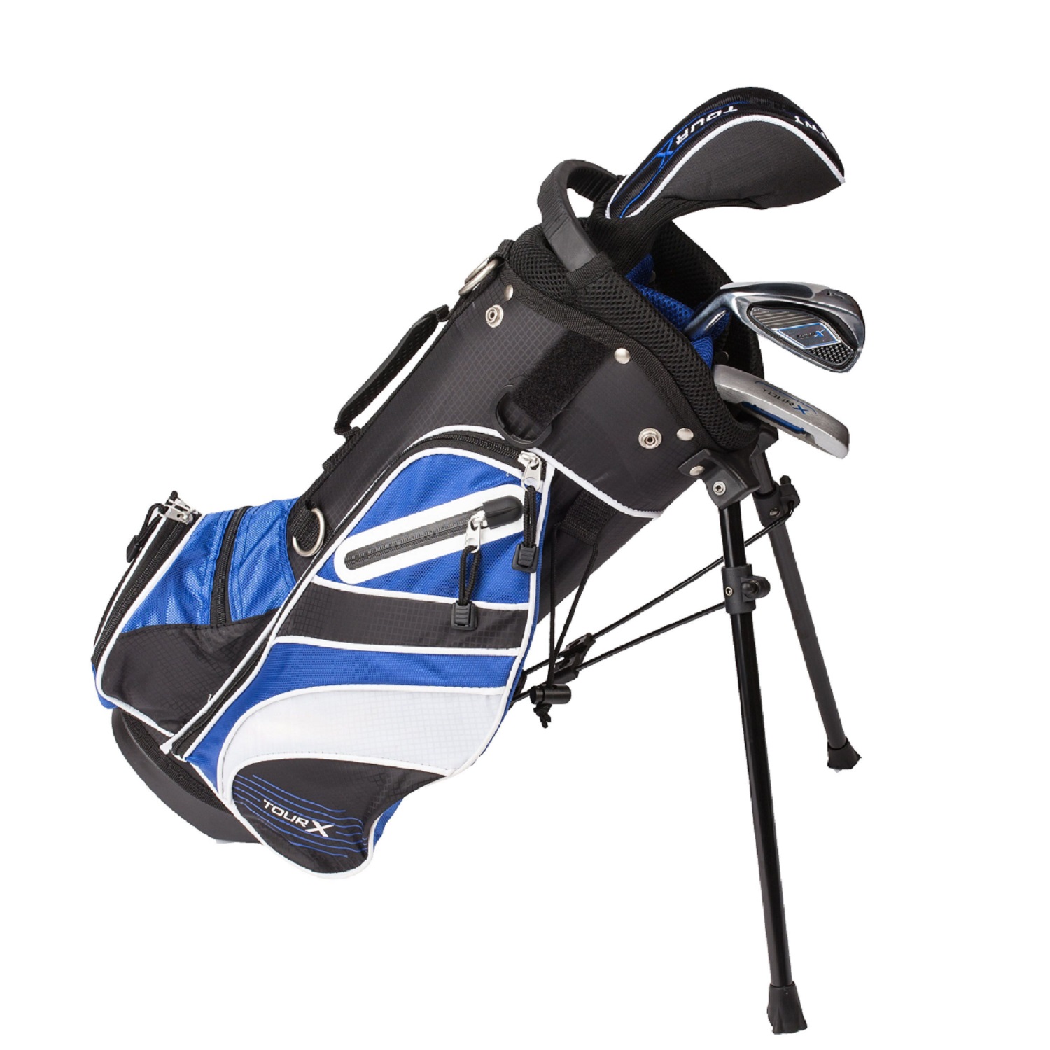 Tour X Size 0 3pc Jr Golf Set w/Stand Bag