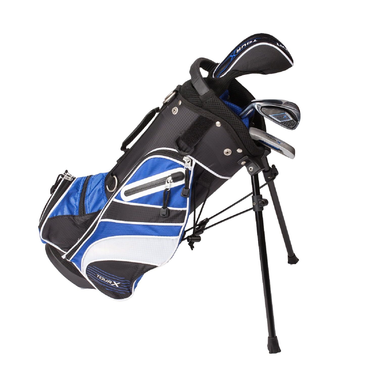 Tour X Size 0 3pc Jr Golf Set w/Stand Bag LH