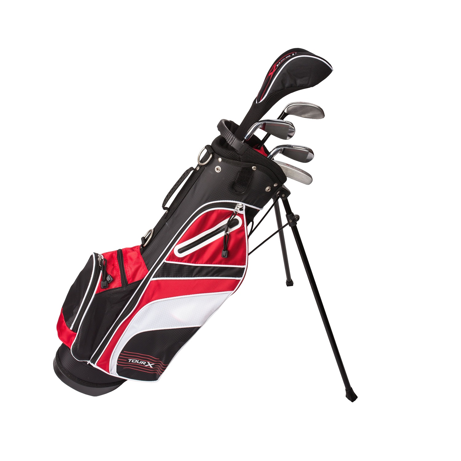 Tour X Size 2 5pc Jr Golf Set w/Stand Bag