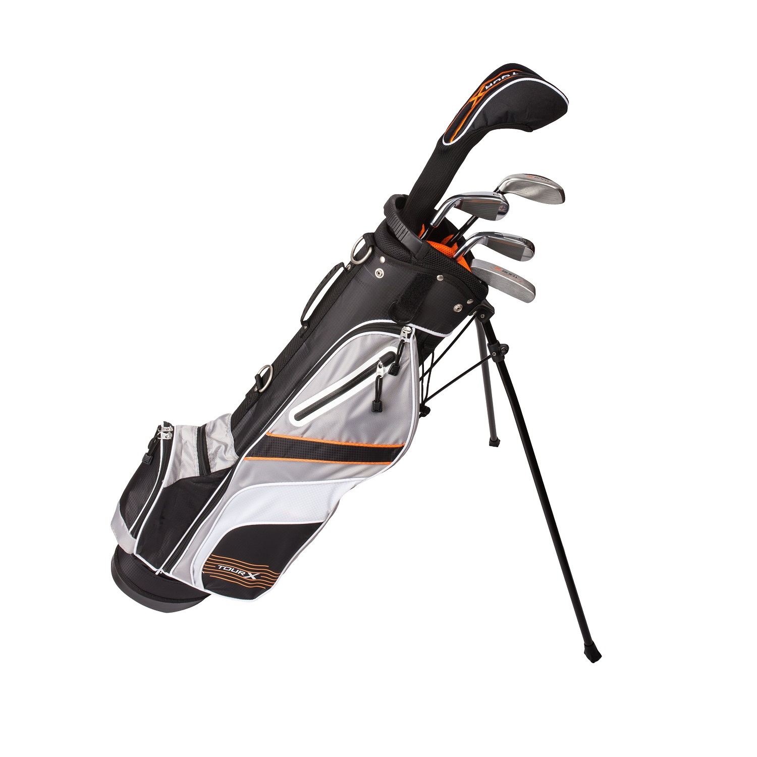 Tour X Size 3 5pc Jr Golf Set w/Stand Bag