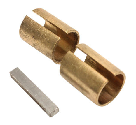 Sleeve-1-1316x3 Bronze sleeves 1" I.D. x 1 3/16" O.D. x 3" total length, also includes 2" of 1/4" x 5/16" key stock Misc Engine