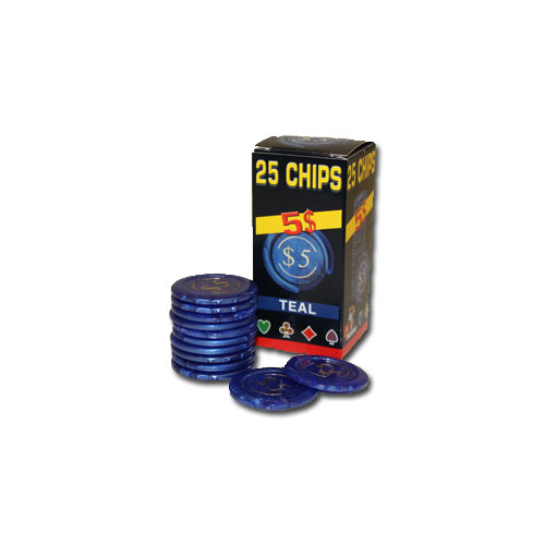 25 Pack of Modiano Composite Chips 4 gram - $5