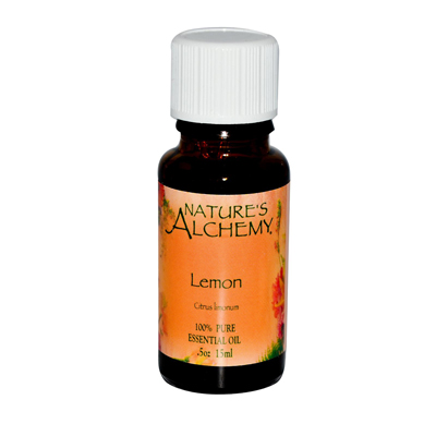 Nature's Alchemy 100% Pure Essential Oil Lemon - 0.5 fl oz (1x.5 FZ)
