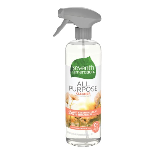 Natural All-Purpose Cleaner, Morning Meadow, 23 oz, Trigger Bottle, 8/Carton