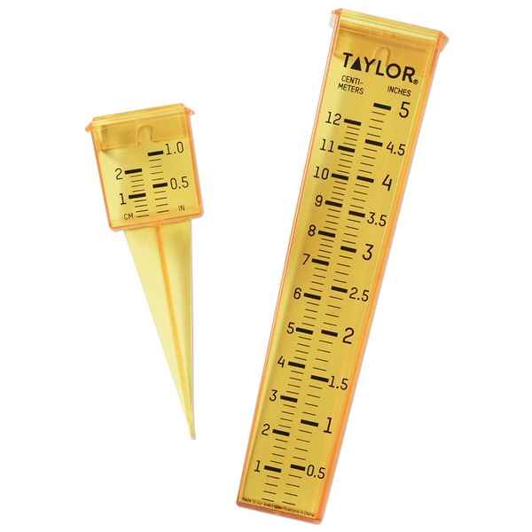 Taylor Precision Products 2715 2-in-1 Rain and Sprinkler Gauge