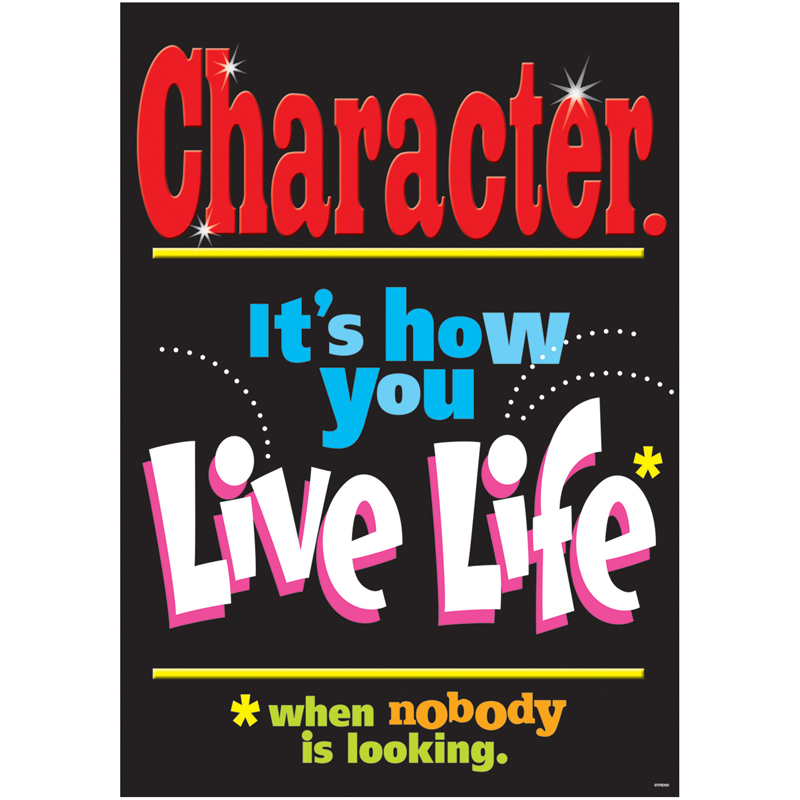Character-it's how you... ARGUS Poster, 13.375" x 19"
