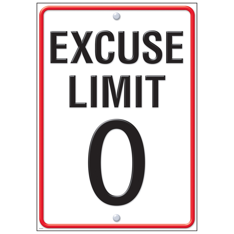 Excuse Limit 0 ARGUS Poster, 13.375" x 19"